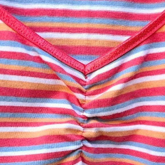 ❣️NWT Crazy Horse Striped Tank Top - Picture 9 of 9